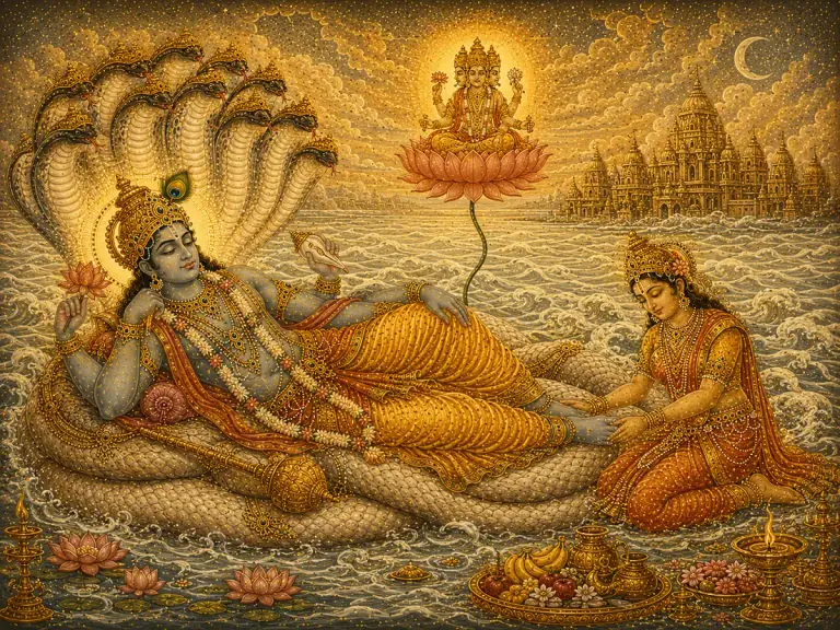 Devshayani Ekadashi Katha